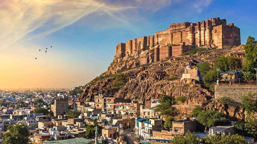 Mehrangarh Fort, Jodhpur, Rajasthan, India
